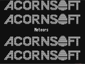 Electron Meteors (1983)(Acornsoft) screen shot title